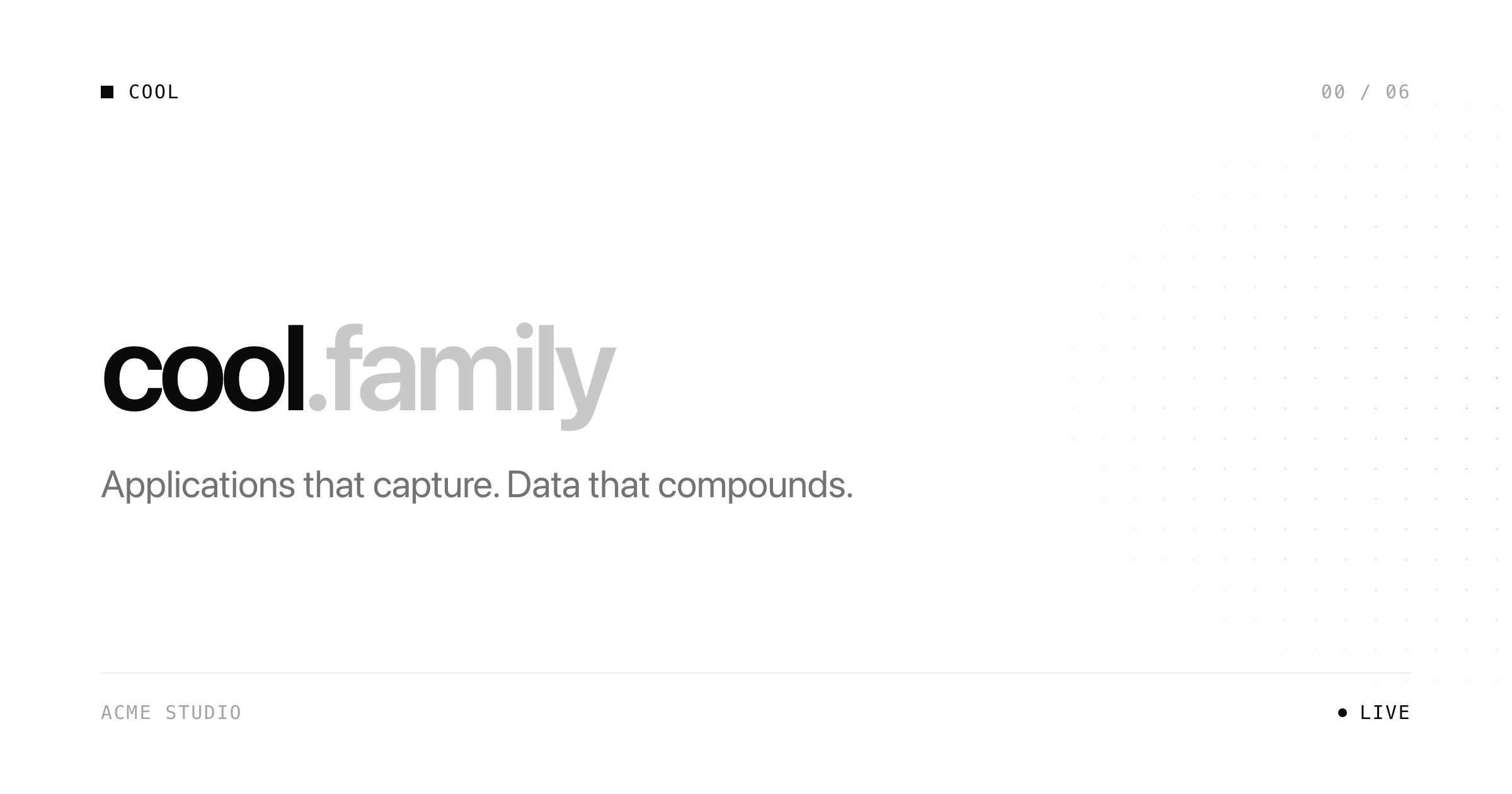 COOL Family preview