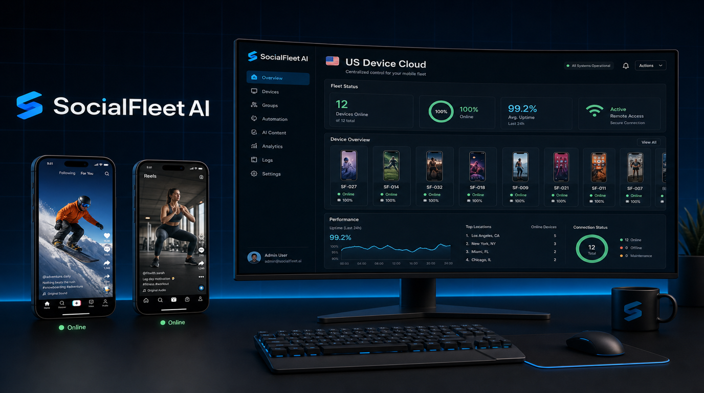 SocialFleet AI preview